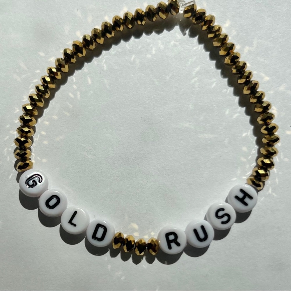 Taylor Swift Gold Rush Swarovski crystal bracelet